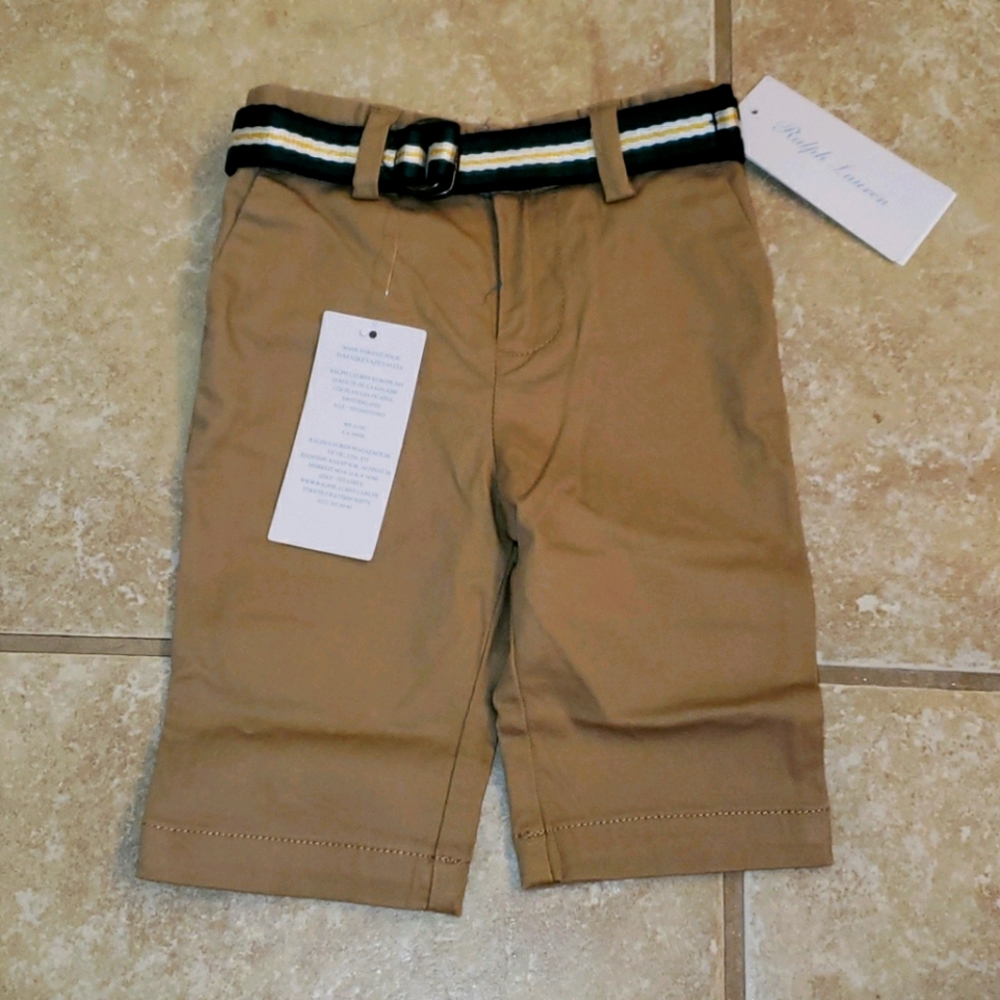 Ralph Lauren Toddler Khaki Pants with Belt